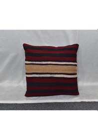 Resim Zehra Abla Halı Yeni El Dokuma Dekoratif Kilim Kırlent Yastık Kılıfı 6706 Çok Renkli 