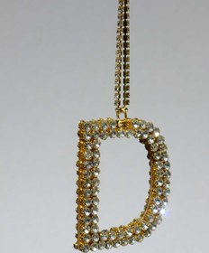 Resim TASARIM ARABAM ATİKE ELİF AKIN Gold 7 Cm ''d'' Harf Dikiz Süsü 