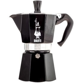 Resim Bialetti Moka Pot Express 6 Cup - Black 