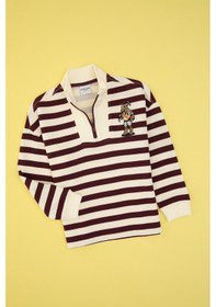 Resim U.s. Polo Assn. Erkek Çocuk Plum Sweatshirt 50316707-vr177 New Plum 