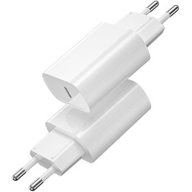Resim Wiwu Wi-U001 Quick 20W Tek Bağlantılı Type-C PD Hızlı Şarj Başlığı - Beyaz 