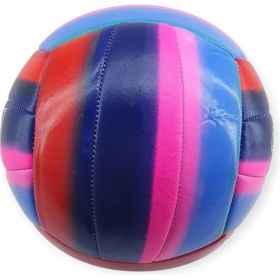 Resim Voleybol Topu Gökkuşağı Desenli 280 gr - VB-830-M1 (Lisinya) 
