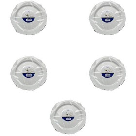 Resim Kullan At Parti Plastik Sert Mika Tabak - 26 Cm. - Beyaz - 6 Adetlik 5 Paket Beyaz 