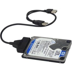 Resim Wozlo USB 2.0 To Sata HDD SSD Harddisk Çevirici Kablosu 