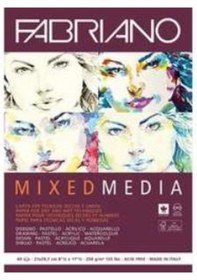 Resim Fabriano Mixed Media Blok 250Gr 40 Yaprak A4 