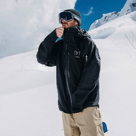 Resim Burton Swash Gore-tex Erkek Mavi Snowboard Ceketi 