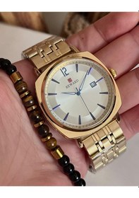 Resim Reward Rw38350 Çelik Kordon Gold Takvimli Erkek Kol Saati 