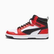 Resim Puma Rebound v6 Beyaz Kırmızı Erkek Bilekli Sneaker Spor Ayakkabı 