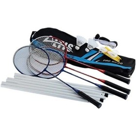 Resim Altis Bs-20 Badminton Raketi Antrenman/4 Raket 3 Top 