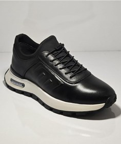 Resim Voyager M294-1 Siyah Erkek Günlük Deri Comfort Casual Ayakkabı Siyah 