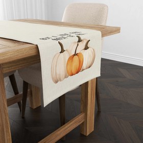 Resim Evmila Sonbahar Desenli Runner Modeli - 40x140 cm 