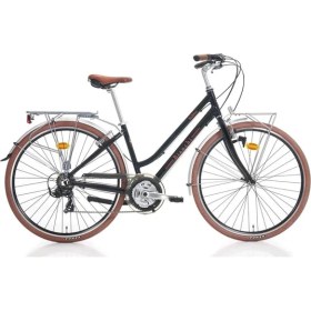 Resim Bıanchı Rubıno Kadın Şehir Bisikleti 430H V 28 Jant 21 Vites Black Glossy 