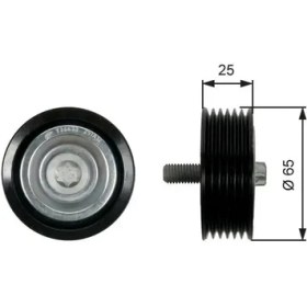 Resim Gates T36433 Alternator Gergi Bilyasi A2782020219 