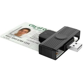Resim Rocketek Cr318 Usb 2.0 Akıllı Kart / Sım / Id / Cac Kart Okuyucu 