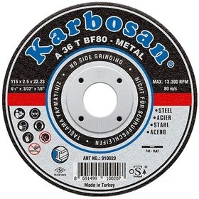 Resim Karbosan Metal Kesici Taş 180x3.0x22.23 