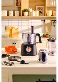 Resim Karaca Mastermaid Power Max 2500 W 11 İn 1 Mutfak Robotu 