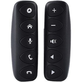 Resim Maiyame Araç Navigasyon Kontrolörü, Kablosuz Direksiyon Tuş Takımı, Evrensel Uyumlu, Kolay Kurulum, Siyah Renk 