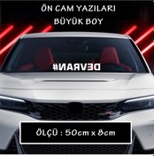 Resim devran oto sticker ön arka cam yazısı - tuning modifiye etiket 
