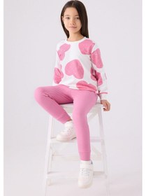 Resim Rolypoly Kız Çocuk Pembe Eşofman Takımı Rp3472-c-v1 Pembe 