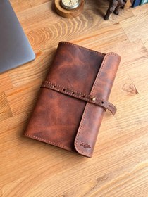 Resim Kitap Kılıfı - Dark Brown 