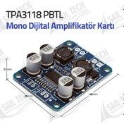 Resim TPA3118 PBTL Mono Dijital Amplifikatör Kartı 