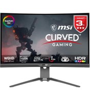 Resim MSI Optix MAG 275CQRF QD 27 inç 170Hz 1ms 2K WQHD FreeSync Premium Rapid IPS Gaming Monitör 