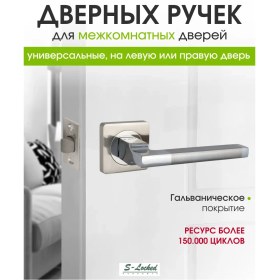 Resim S-locked İç Mekan Kapı Kolları Montaj Seti 327188005 