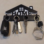 Resim beedene Home Ahşap Anahtar Askısı Anahtarlık Key Holder 