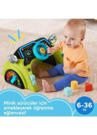 Resim Fisher Price Sesli ve Işıklı Eğlen ve Öğren İlk Arabam HYR91 