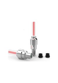 Resim Hareket Sensörlü Kırmızı Işıklı Sibop Kapağı Lambası Araba Bisiklet 