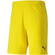 Resim Teamgoal 23 Knit Shorts Erkek Futbol Şortu 70426207 Sarı 