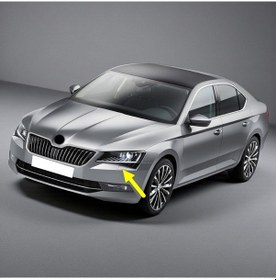 Resim Skoda Superb 3 2015-2019 Sol Far Yıkama Motoru Jeti 3v0955965 