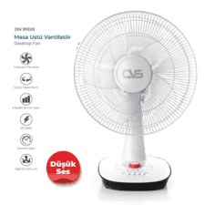 Resim CVS DN 91020 Masaüstü Vantilatör 