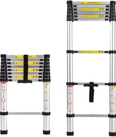 Resim Packtech Alüminyum Teleskopik Merdiven 11 Basamak 3.2 M 