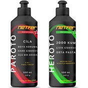 Resim Netfer 2'li Orta Pasta Cila Set - 2x500 ml 