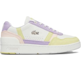 Resim Lacoste T/clıp Unisex Sneaker Günlük Spor Ayakkabı Beyaz Beyaz 