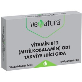Resim Venatura Vitamin B12 ODT 30 Ağızda Dağılan Tablet 