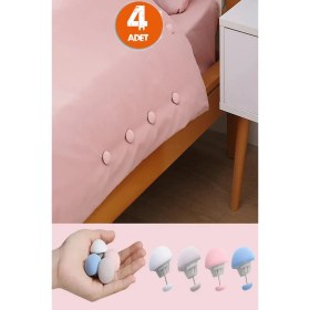 Resim Tineke Yorgan Kılıfı ve Çarşaf Tutucu Sabitleyici Yastık Nevresim Sabitleyici Düzenleyici 