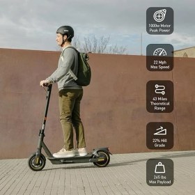 Resim Ninebot Kickscooter Max G2 900 W Elektrikli Scooter 