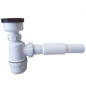 Resim ST Plaik Taslı Pisuvar Sifonu Körük Çıkışlı 