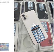 Resim Apple iPhone 12 İkinci El TR | 64 GB | Beyaz İkinci El İPhone 12 64 pil 84 tertemiz