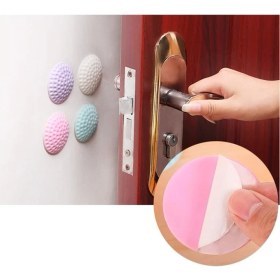 Resim Just Cheap Store Çok Amaçlı Silikon Kapı Duvar Koruyucu Tampon 4lü Paket (4741) 