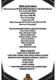 Resim Oslo Action Game 225cm 2-12gr Ceymar 1000 8 Örgü Lrf Olta Seti Standart 