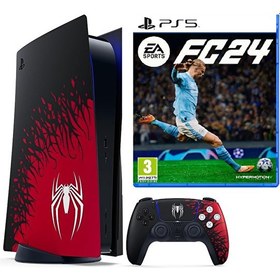 Resim Sony Playstation Standart 825 GB Spider-Man Edition Oyun Konsolu - PS5 FC24 Oyunu (İthalatçı Garantili) 