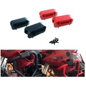 Resim Kırmızı Bmw R1200gs Bmw 25mm Çaplı Tampon Koruma Çubuğu Düşme Önleyici Blok Düşme Önleyici Yapıştırıcı İçin Uygundur Diğer 