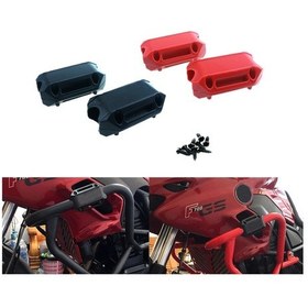 Resim Kırmızı Bmw R1200gs Bmw 25mm Çaplı Tampon Koruma Çubuğu Düşme Önleyici Blok Düşme Önleyici Yapıştırıcı İçin Uygundur Diğer 