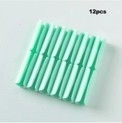 Resim Yeşil 12 Adet/takım Yatak Çarşafı Klipleri Yatak Örtüsü Tutucu Raptiye Yatak Kaymaz Kelepçe Nevresim Tutucular Tutucu Kaymaz Tutucu 