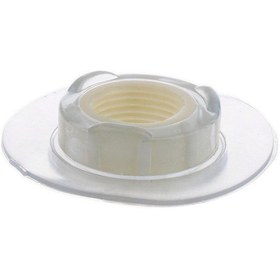 Resim Dolıty Şişme Kayık Için Plastik Hava Valfi Taban Kaide Beyaz 