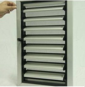 Resim Alüminyum Isı Yalıtımlı Menfez Panjur 