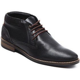 Resim Bot Erkek 619 010 Wk-john May Orkut Suede Black Siyah 